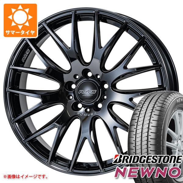 サマータイヤ 215/45R18 93W XL ブリヂストン ニューノ レイズ ホムラ 2x9 プラス ジェットブラック 3 7.5 18 :hom29pjt 39973:タイヤ1番