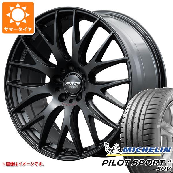 サマータイヤ 225/55R19 99V ミシュラン パイロットスポーツ4 SUV レイズ ホムラ 2x9 プラス スポーツエディション 7.5-19｜tire1ban