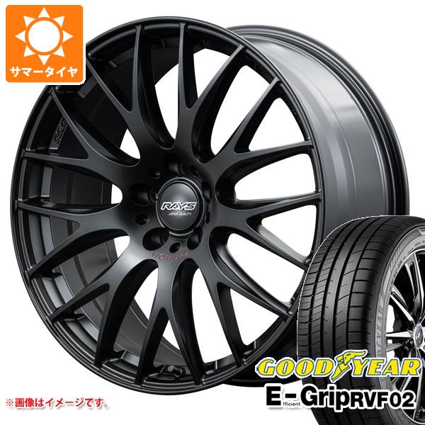 サマータイヤ 245/40R19 98W XL グッドイヤー エフィシエントグリップ RVF02 レイズ ホムラ 2x9 プラス スポーツエディション 8.0-19