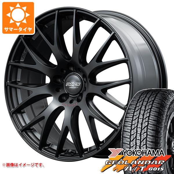 サマータイヤ 235/60R18 107H XL ヨコハマ ジオランダー A/T G015 ブラックレター レイズ ホムラ 2x9 プラス スポーツエディション 8.0 18 :hom29psp 22919:タイヤ1番