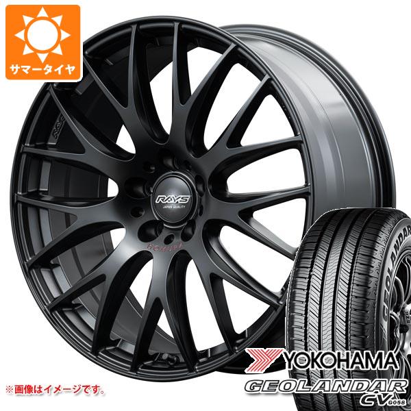 サマータイヤ 225/55R19 99V ヨコハマ ジオランダー CV G058 レイズ ホムラ 2x9 プラス スポーツエディション 7.5 19 :hom29psp 34405:タイヤ1番