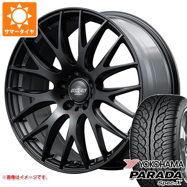 アルファード 40系用 サマータイヤ ヨコハマ パラダ スペック-X PA02 245/45R20 99V  レイズ ホムラ 2x9 プラス スポーツエディション 8.5-20｜tire1ban