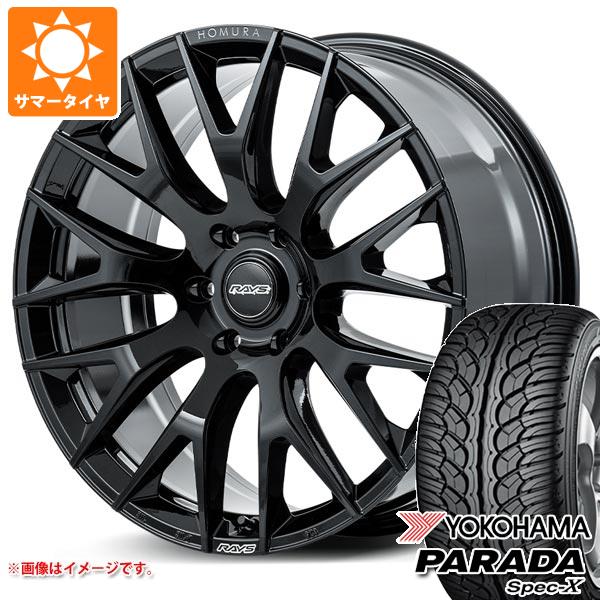 ランドクルーザー300用 サマータイヤ ヨコハマ パラダ スペック X PA02 285/45R22 114V REINF レイズ ホムラ 2x9R 10.0 22 :hom29r6 4852 t801050yt:タイヤ1番