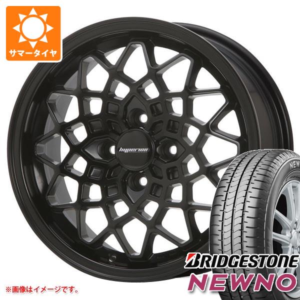 エブリイバン DA17V用 2024年製 サマータイヤ ブリヂストン ニューノ 165/60R14 75H  MLJ ハイペリオン カルマ 5.0-14｜tire1ban