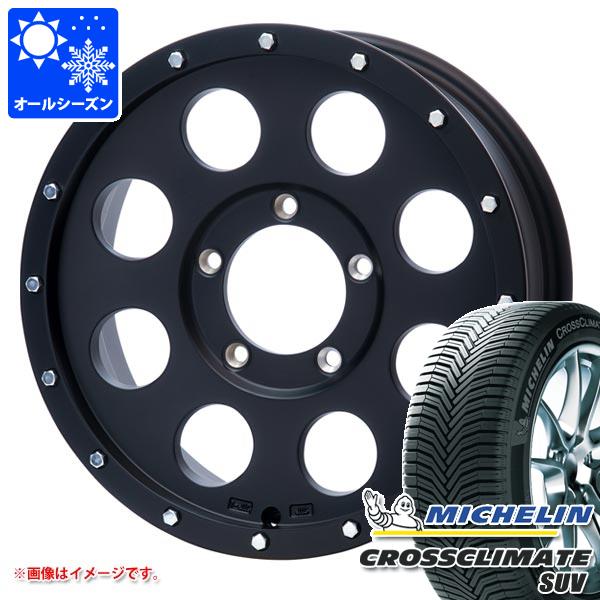 ジムニー JB64W用 オールシーズンタイヤ ミシュラン クロスクライメート SUV 215/70R16 100H  ソリッドレーシング アイメタル X2 5.5-16｜tire1ban