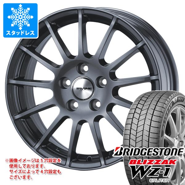 メルセデスベンツ N293 EQCクラス用 スタッドレス ブリヂストン ブリザック WZ-1 235/60R18 107Q XL アーヴィン F01
