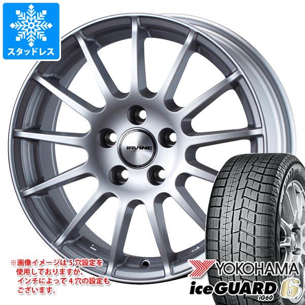 VW パサートオールトラック 3CD系用 スタッドレス ヨコハマ アイスガードシックス iG60 225/55R17 97Q アーヴィン F01｜tire1ban