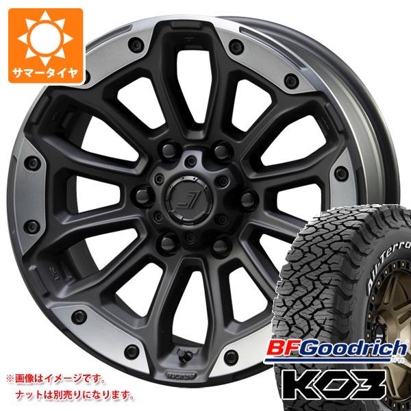 ランドクルーザー プラド 150系用 サマータイヤ BFグッドリッチ オールテレーンT/A KO3 LT285/70R17 121/118S ホワイトレター ジェップセン MJCR 216 8.0 17 : je216fb6 42572 t80988yt : タイヤ1番