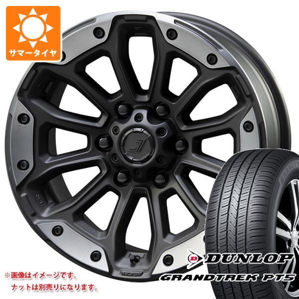 5本セット FJクルーザー 10系用 サマータイヤ ダンロップ グラントレック PT5 265/70R17 115S ジェップセン MJCR 216 8.0 17 :je216fb6 40263 t801004yt 5:タイヤ1番