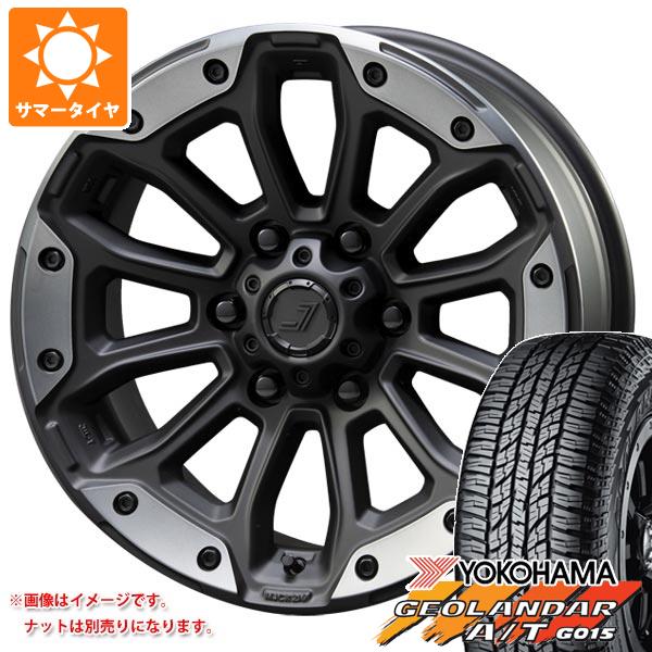 ハイエース 200系用 サマータイヤ ヨコハマ ジオランダー A/T G015 215/70R16 100H ブラックレター ジェップセン MJCR 216 6.5 16 :je216fbh 25581 t80971yt:タイヤ1番