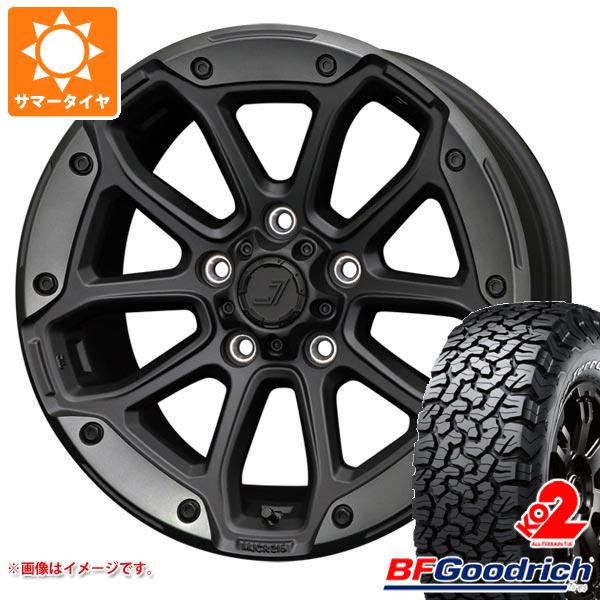 5本セット ジープ ラングラー JK/JL系用 サマータイヤ BFグッドリッチ オールテレーン T/A KO2 35x12.50R17LT 121R ホワイトレター ジェップセン MJCR 216 :je216fbw 24245 j27123p 5:タイヤ1番