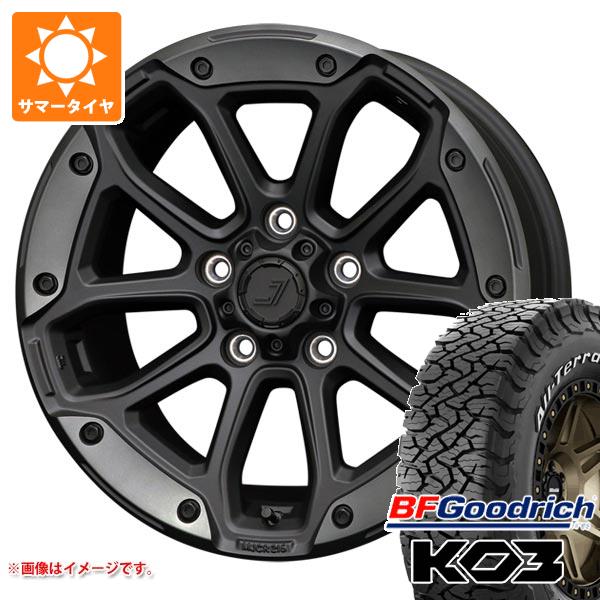 ジープ ラングラー JK/JL系用 サマータイヤ BFグッドリッチ オールテレーンT/A KO3 LT285/70R17 121/118S ホワイトレター ジェップセン MJCR 216 : je216fbw 42572 j27121p : タイヤ1番