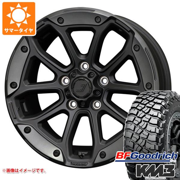 5本セット ジープ ラングラー JK/JL系用 サマータイヤ BFグッドリッチ マッドテレーン T/A KM3 LT285/75R17 121/118Q ジェップセン MJCR 216 :je216fbw 34029 j27140p 5:タイヤ1番