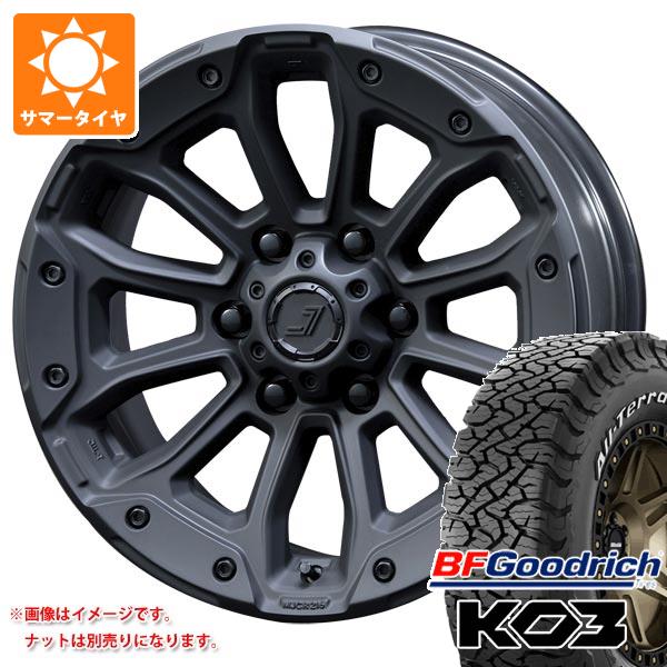 FJクルーザー 10系用 サマータイヤ BFグッドリッチ オールテレーンT/A KO3 LT285/70R17 121/118S ホワイトレター ジェップセン MJCR 216 8.0 17 : je216sb6 42572 t801005yt : タイヤ1番