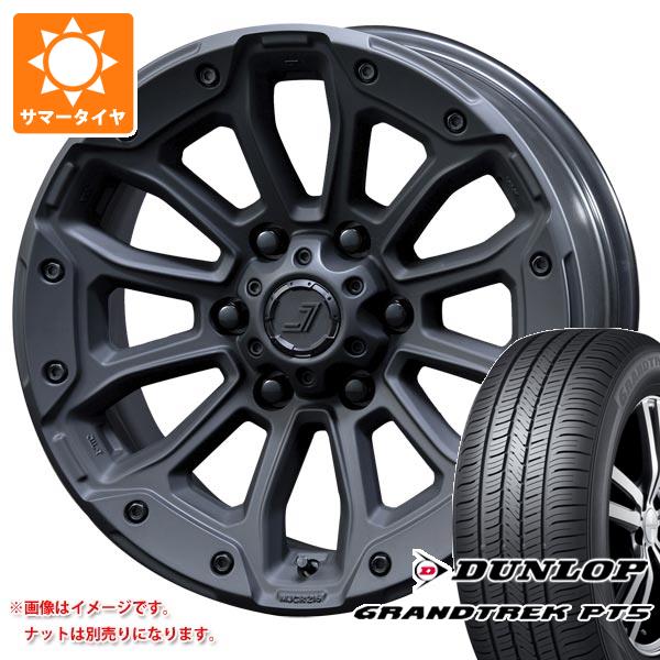 5本セット FJクルーザー 10系用 サマータイヤ ダンロップ グラントレック PT5 265/70R17 115S ジェップセン MJCR 216 8.0 17 :je216sb6 40263 t801004yt 5:タイヤ1番