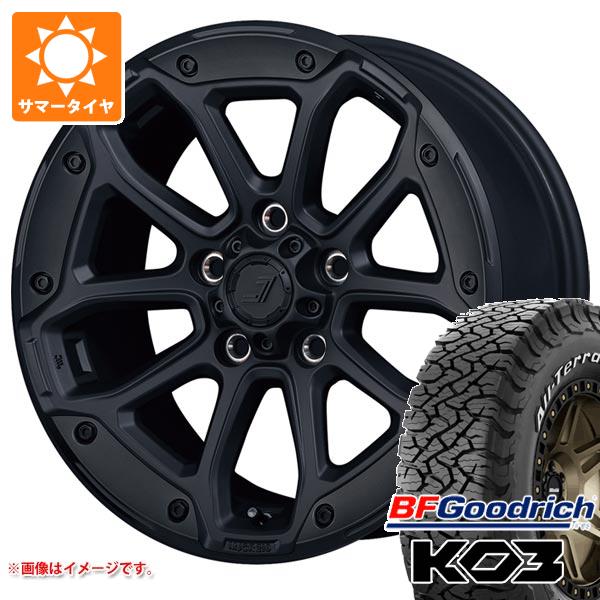 ジープ ラングラー JK/JL系用 サマータイヤ BFグッドリッチ オールテレーンT/A KO3 LT285/70R17 121/118S ホワイトレター ジェップセン MJCR 216 : je216sbw 42572 j27121p : タイヤ1番