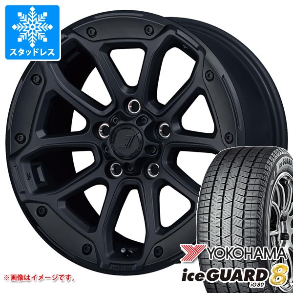 iceGUARD - ミツビシ デリカD5用 スタッドレス ヨコハマ アイスガードエイト iG80 225/65R17 102Q ジェップセン MJCR 216 タイヤ、ホイール-冬タイヤ、ホイールセット-車、バイク、自転車