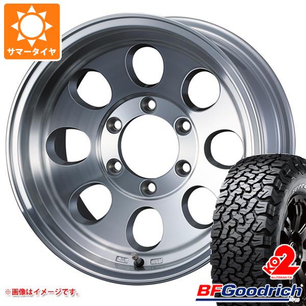 ハイラックスサーフ185系用 サマータイヤ BFグッドリッチ オールテレーンT/A KO2 LT265/70R16 121/118S ホワイトレター ジムライン タイプ2 8.0 16 :jimty2 21575 t801058yt:タイヤ1番