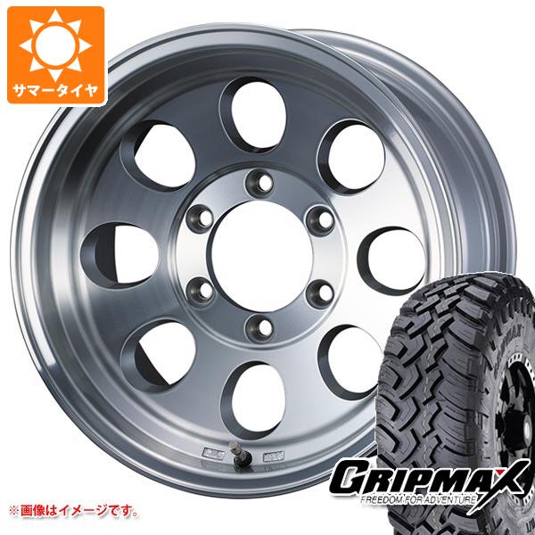 5本セット ランドクルーザー70 GRJ79K用 サマータイヤ グリップマックス M/T LT235/85R16 120/116Q OWL ジムライン タイプ2 6.5 16 :jimty27 36556 t801099yt 5:タイヤ1番