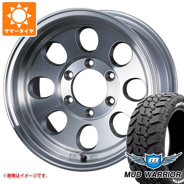 ランドクルーザー70 GRJ76K用 サマータイヤ モンスタ マッドウォーリアー LT265/75R16 123/120Q ホワイトレター ジムライン タイプ2 8.0 16 :jimty27 34782 t801007yt:タイヤ1番