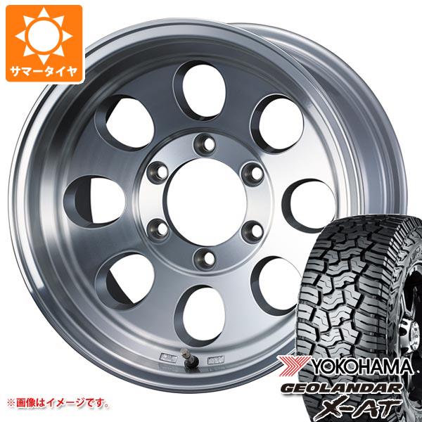 ランドクルーザー70 GRJ76K用 サマータイヤ ヨコハマ ジオランダー X AT G016 LT265/75R16 123/120Q ブラックレター ジムライン タイプ2 8.0 16 :jimty27 33344 t801007yt:タイヤ1番