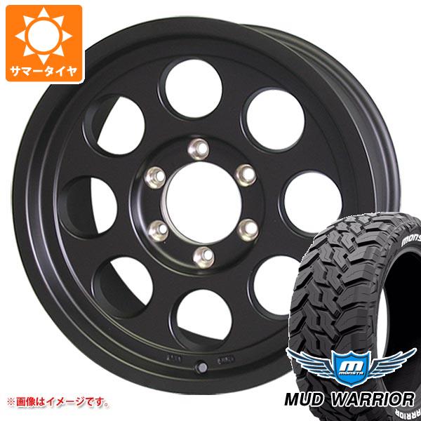 ランドクルーザー70 GRJ76K用 サマータイヤ モンスタ マッドウォーリアー LT265/75R16 123/120Q ホワイトレター ジムライン タイプ2 8.0 16 :jimty2b7 34782 t801007yt:タイヤ1番