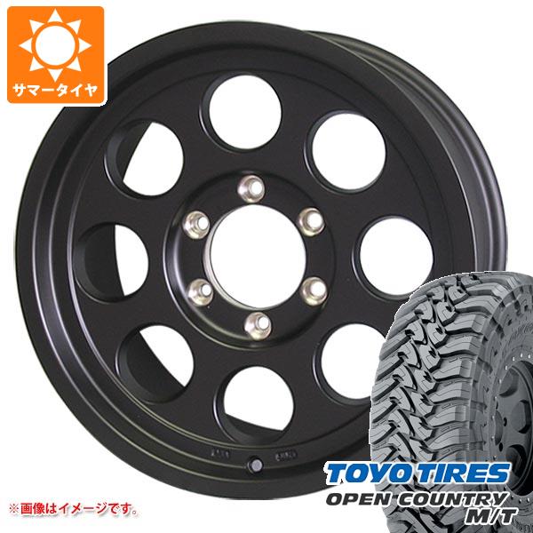 5本セット ランドクルーザー70 GRJ79K用 サマータイヤ トーヨー オープンカントリー M/T LT235/85R16 120/116P ブラックレター ジムライン タイプ2 6.5-16｜tire1ban