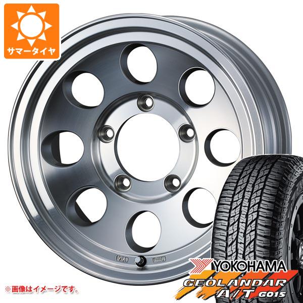 5本セット ジムニー JB64W用 サマータイヤ ヨコハマ ジオランダー A/T G015 LT225/75R16 115/112R アウトラインホワイトレター ジムライン タイプ2 5.5 16 :jimty2j 22941 s861004zk 5:タイヤ1番