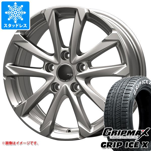 プリウス 60系用 スタッドレス グリップマックス グリップアイスエックス 195/60R17 90T ホワイトレター ザック JP-325