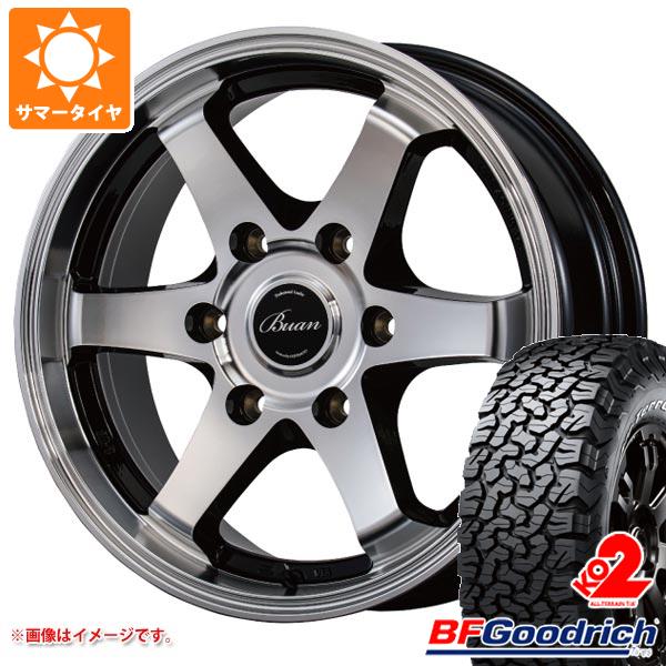 ハイエース 200系用 2024年製 サマータイヤ BFグッドリッチ オールテレーンT/A KO2 LT215/70R16 100/97R  ホワイトレター KBレーシング16 6.5-16 : kb16h-21564-t80971yt : タイヤ1番 - 通販 - Yahoo!ショッピング