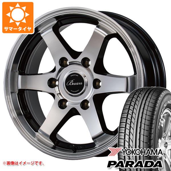 ハイエース 200系用 2024年製 サマータイヤ ヨコハマ パラダ PA03 215/65R16C 109/107S ホワイトレター KBレーシング16 6.5 16 :kb16h 19618 t80967yt:タイヤ1番