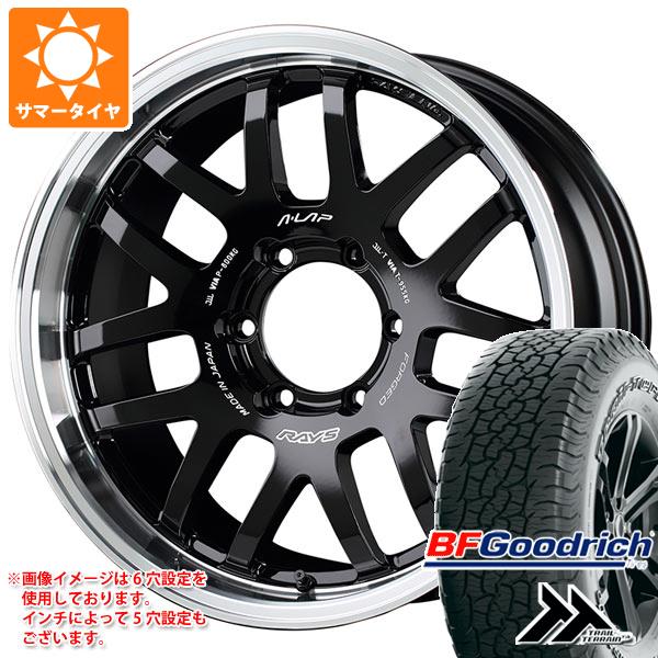 ランドクルーザー300用 サマータイヤ BFグッドリッチ トレールテレーンT/A 265/65R18 114T アウトラインホワイトレター レイズ エーラップ 07X 8.5-18