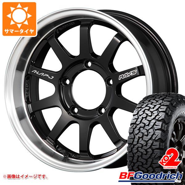 ジムニーシエラ JB74W用 サマータイヤ BFグッドリッチ オールテレーンT/A KO2 LT225/75R16 115/112S ホワイトレター レイズ エーラップ J 6.0 16 :kcaljc 19592 s861005zk:タイヤ1番