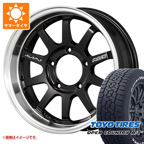 RAYS - 5本仕かける ジムニーシエラ JB74W用 炎節タイア トゥーヨー 明けひろげカントリー A/T3 215/70R16 100T 白いこと水茎の跡 レイズ エーラップ J 6.0-16