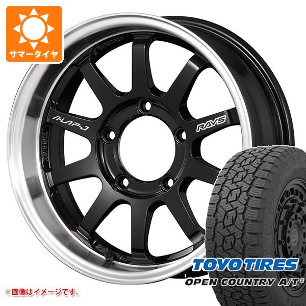 ジムニーシエラ JB74W用 サマータイヤ トーヨー オープンカントリー A/T3 215/70R16 100T レイズ エーラップ J 5.5 16 :kcaljc 38817 s86770zk:タイヤ1番