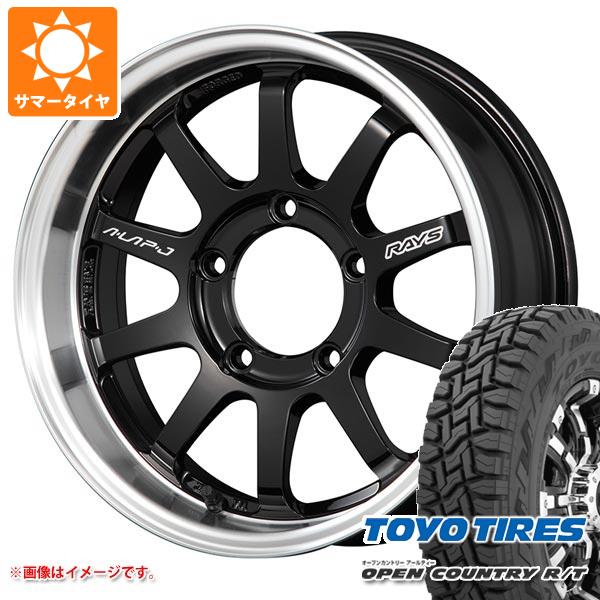 ジムニーシエラ JB74W用 2024年製 サマータイヤ トーヨー オープンカントリー R/T 235/70R16 106Q ホワイトレター レイズ エーラップ J 6.0-16｜tire1ban