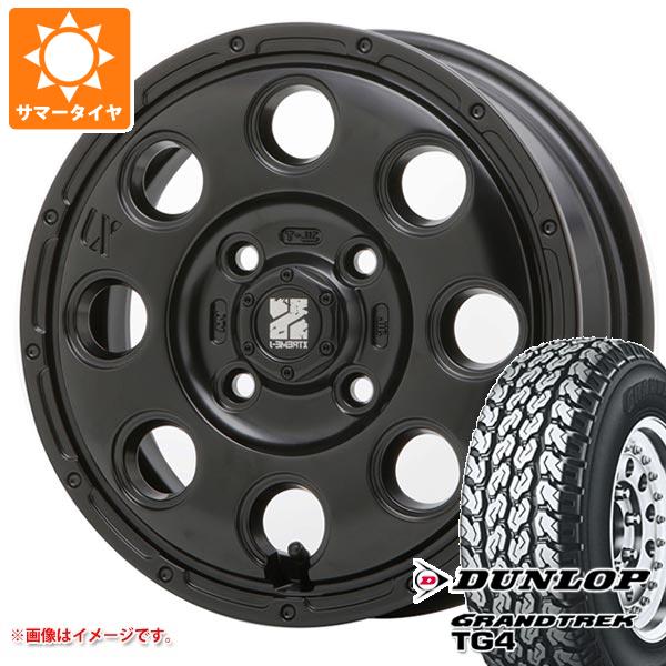 エブリイバン DA17V用 サマータイヤ ダンロップ グラントレック TG4 155R12 6PR (155/80R12 83/81N相当) MLJ エクストリームJ KK03 3.5-12｜tire1ban