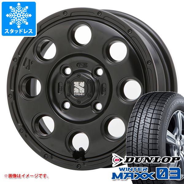 エブリイワゴン DA17W用 スタッドレス ダンロップ ウインターマックス03 WM03 155/70R13 75Q MLJ エクストリームJ KK03｜tire1ban