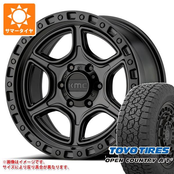 ハイラックスサーフ215系用 サマータイヤ トーヨー オープンカントリー A/T3 265/65R17 112H  KMC KM539 ポータル 8.5-17｜tire1ban