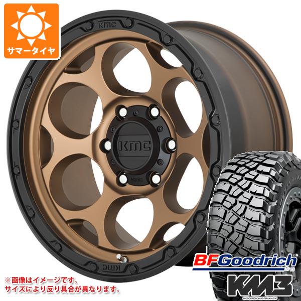 5本セット ジープ ラングラー JK/JL系用 サマータイヤ BFグッドリッチ マッドテレーン T/A KM3 LT285/75R17 121/118Q KMC KM541 ダーティーハリー :km541mbw 34029 j27140p 5:タイヤ1番