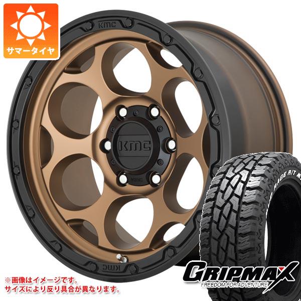 ジープ ラングラー JK/JL系用 サマータイヤ グリップマックス マッドレイジ R/T MAX LT275/70R17 121/118Q ホワイトレター KMC KM541 ダーティーハリー :km541mbw 36513 j27122p:タイヤ1番