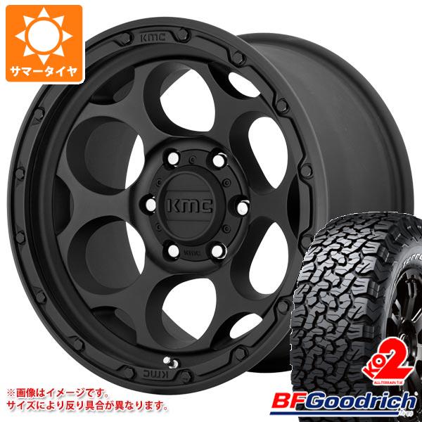 サマータイヤ 285/70R17 116/113S BFグッドリッチ オールテレーン T/A KO2 ブラックレター KMC KM541 ダーティーハリー 8.5 17 :km541tb6 36031:タイヤ1番