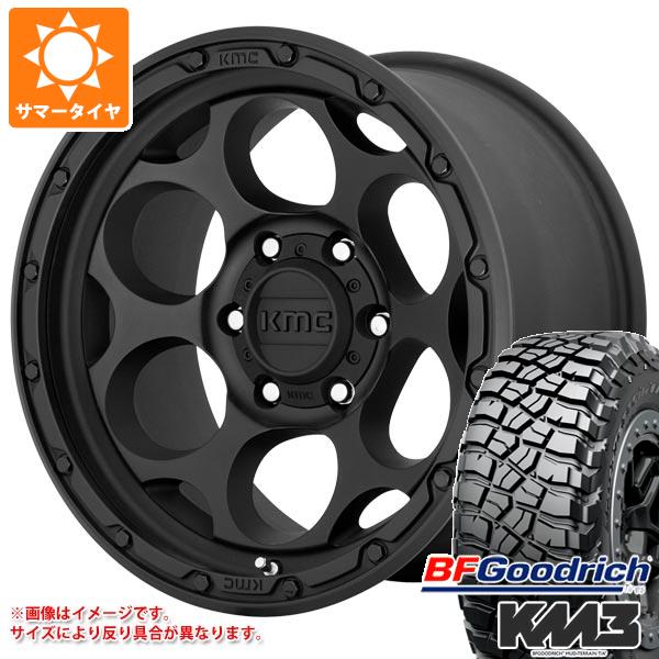 5本セット ジープ ラングラー JK/JL系用 サマータイヤ BFグッドリッチ マッドテレーンT/A KM3 35x12.50R17LT 121Q KMC KM541 ダーティーハリー :km541tbw 27563 j27123p 5:タイヤ1番