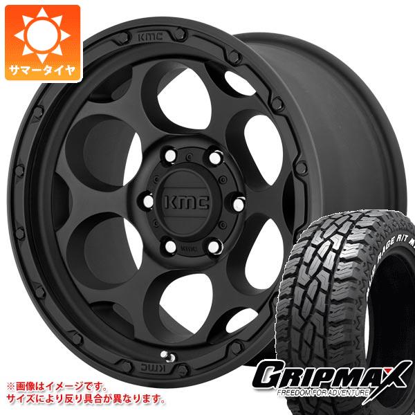 ジープ ラングラー JK/JL系用 サマータイヤ グリップマックス マッドレイジ R/T MAX LT275/70R17 121/118Q ホワイトレター KMC KM541 ダーティーハリー :km541tbw 36513 j27122p:タイヤ1番