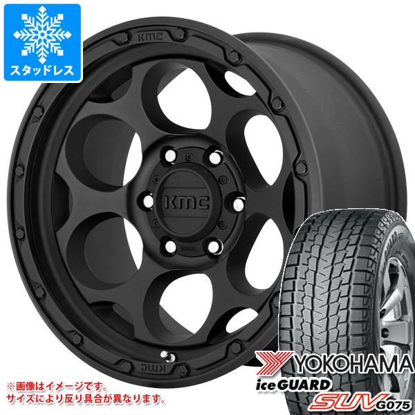 ヨコハマタイヤ - 5本仕掛ける FJクルーザー 10系用 スタッドレス ヨコハマ 内燃機関かばい立て SUV G075 LT285/70R17 121/118Q KMC KM541 ダーティーハリー 冬タイヤ、ホイールセット-タイヤ、ホイール-自動車