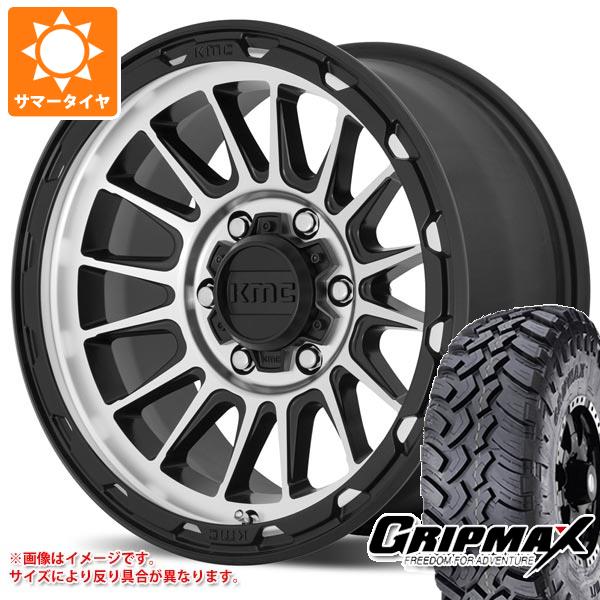 エクリプスクロス GK系用 サマータイヤ グリップマックス マッドレイジ M/T 235/70R16 106Q ホワイトレター KMC KM542 インパクト 7.0 16 :km542bm 38106 m83971tb:タイヤ1番