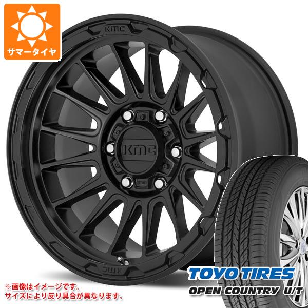 ランドクルーザー プラド 150系用 サマータイヤ トーヨー オープンカントリー U/T 265/60R18 110H KMC KM542 インパクト 9.0 18 :km542sb 28539 t80989yt:タイヤ1番