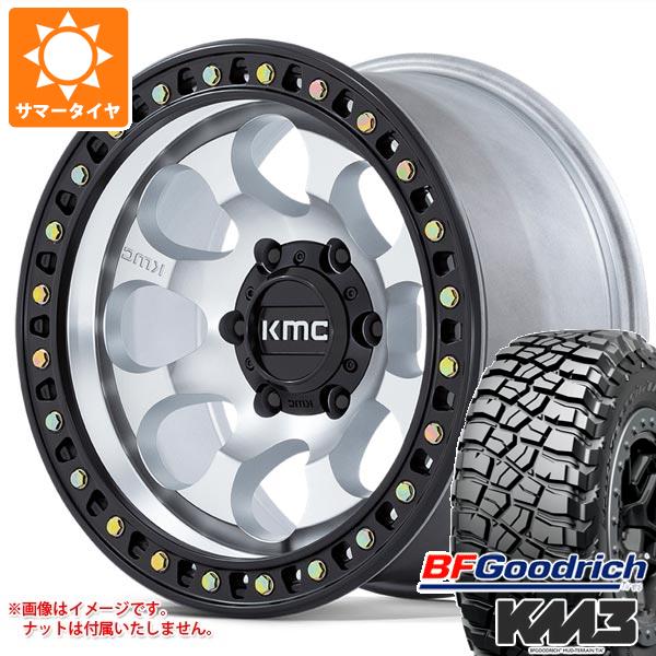 5本セット ジープ ラングラー JK/JL系用 サマータイヤ BFグッドリッチ マッドテレーンT/A KM3 35x12.50R17LT 121Q KMC KM550 ライオト SBL :km550mw 27563 j27123p 5:タイヤ1番