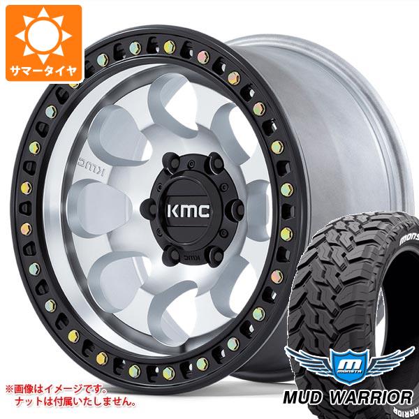 MONSTA TYRES - 5本仕掛ける ジープ ラングラー JK/JL系用 朱夏タイア モンスタ マッドウォーリアー LT265/70R17 121/118Q 白いこと雁の使い KMC KM550 ライオト SBL 夏タイヤ、ホイールセット-タイヤ、ホイール