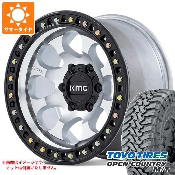 5本セット ジープ ラングラー JK/JL系用 サマータイヤ トーヨー オープンカントリー M/T 35x12.50R17 LT 121P ブラックレター KMC KM550 ライオト SBL :km550mw 32609 j27123p 5:タイヤ1番